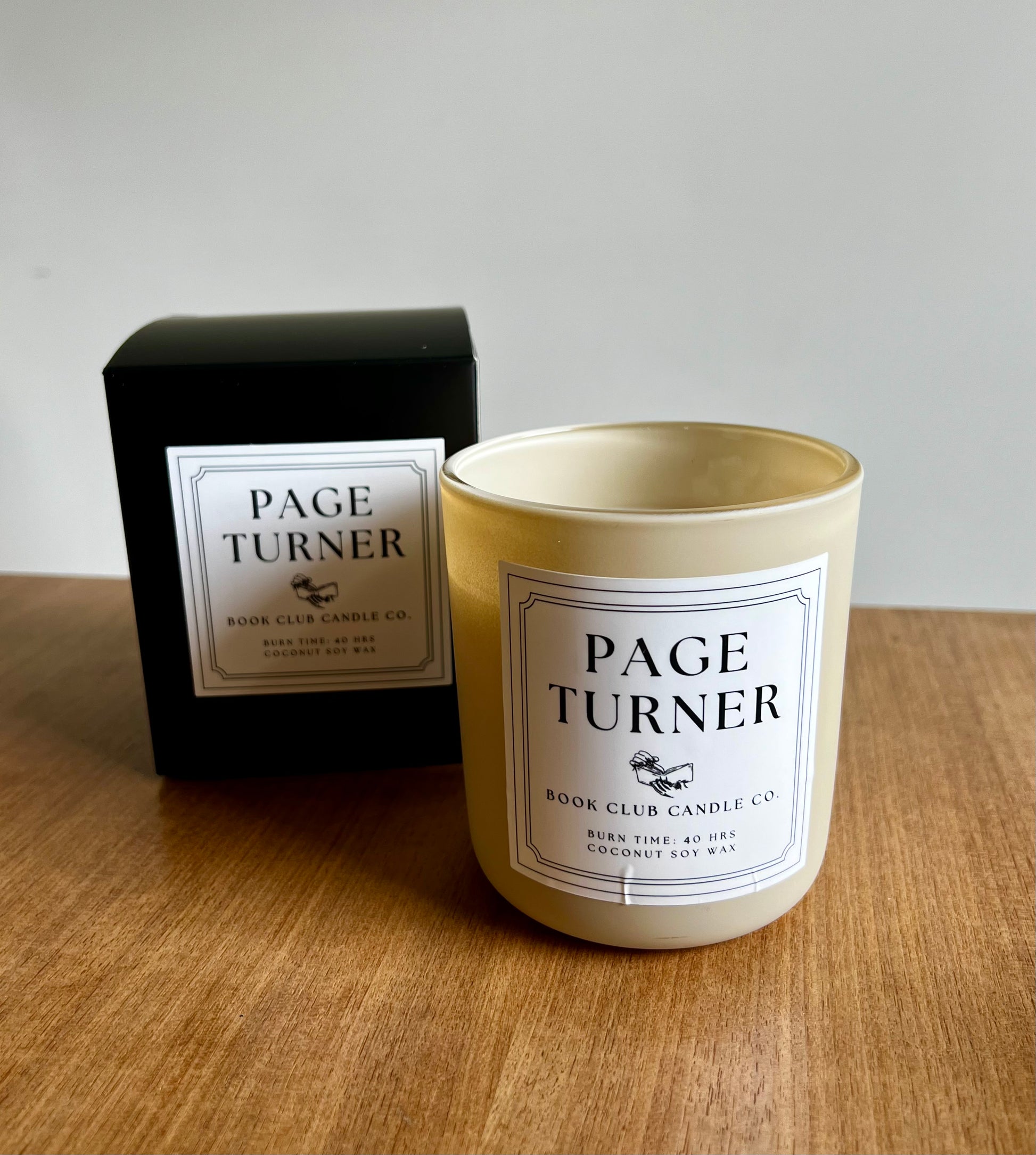 Page Turner Candle